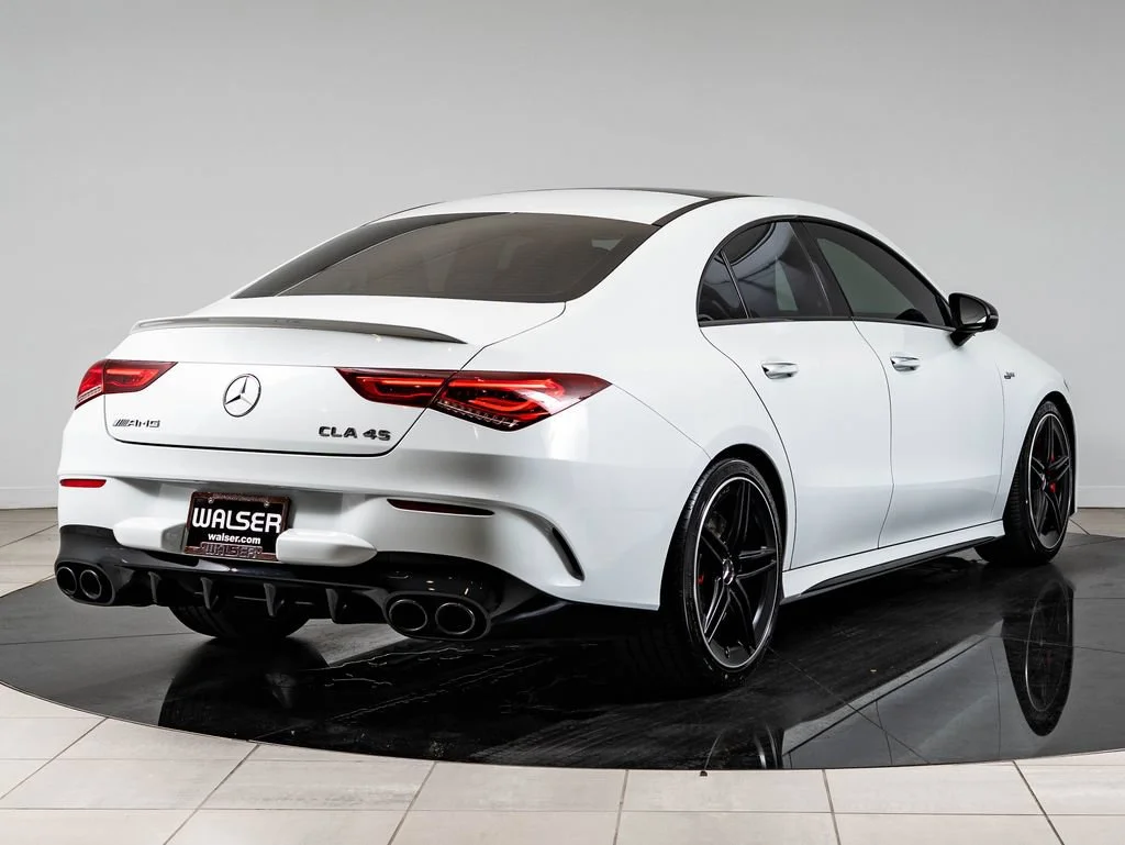 Used 2023 Digital White Metallic Mercedes-Benz CLA 45 AMG® image 10