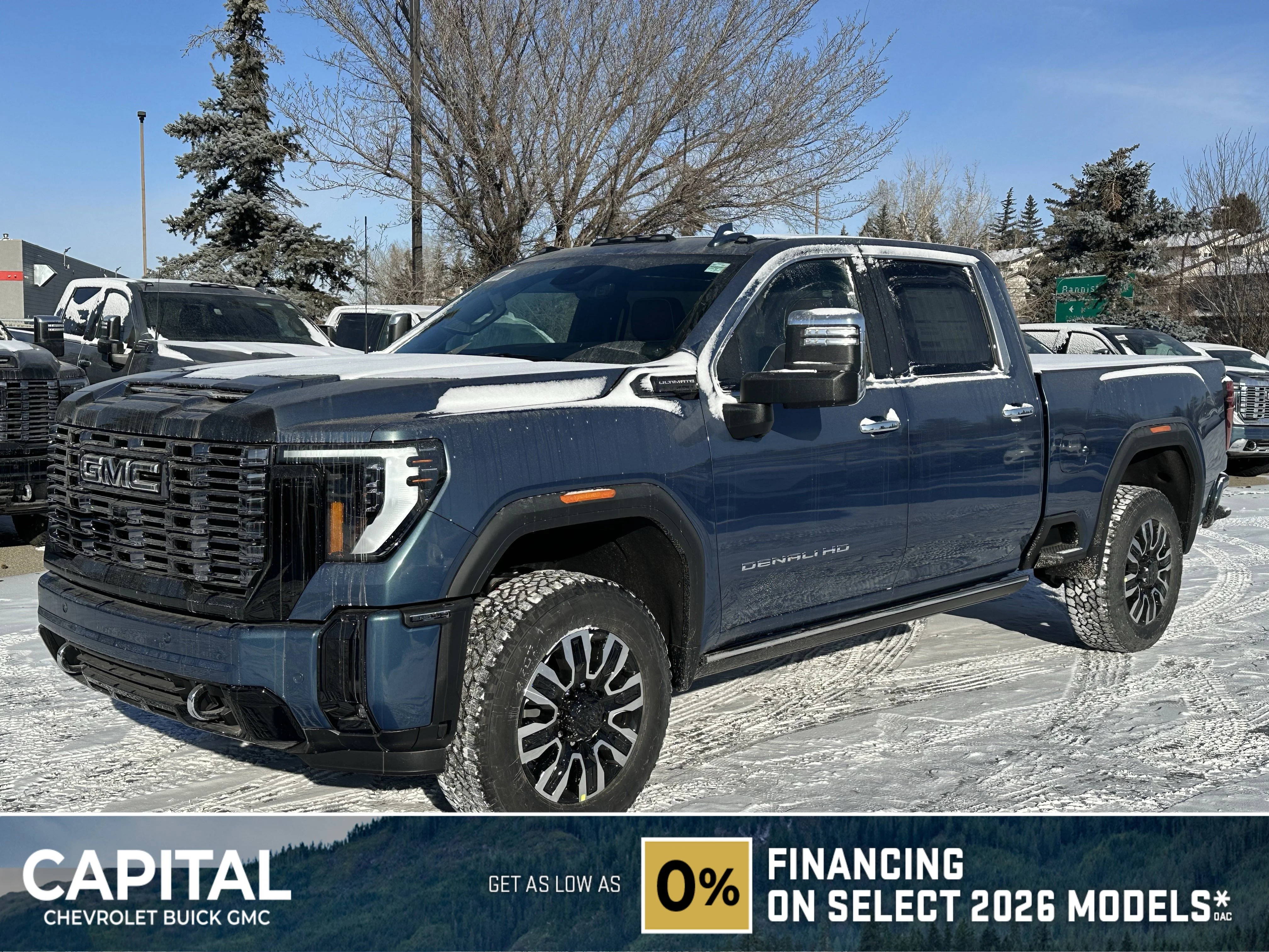New 2026 Downpour Metallic GMC Denali Ultimate image 1