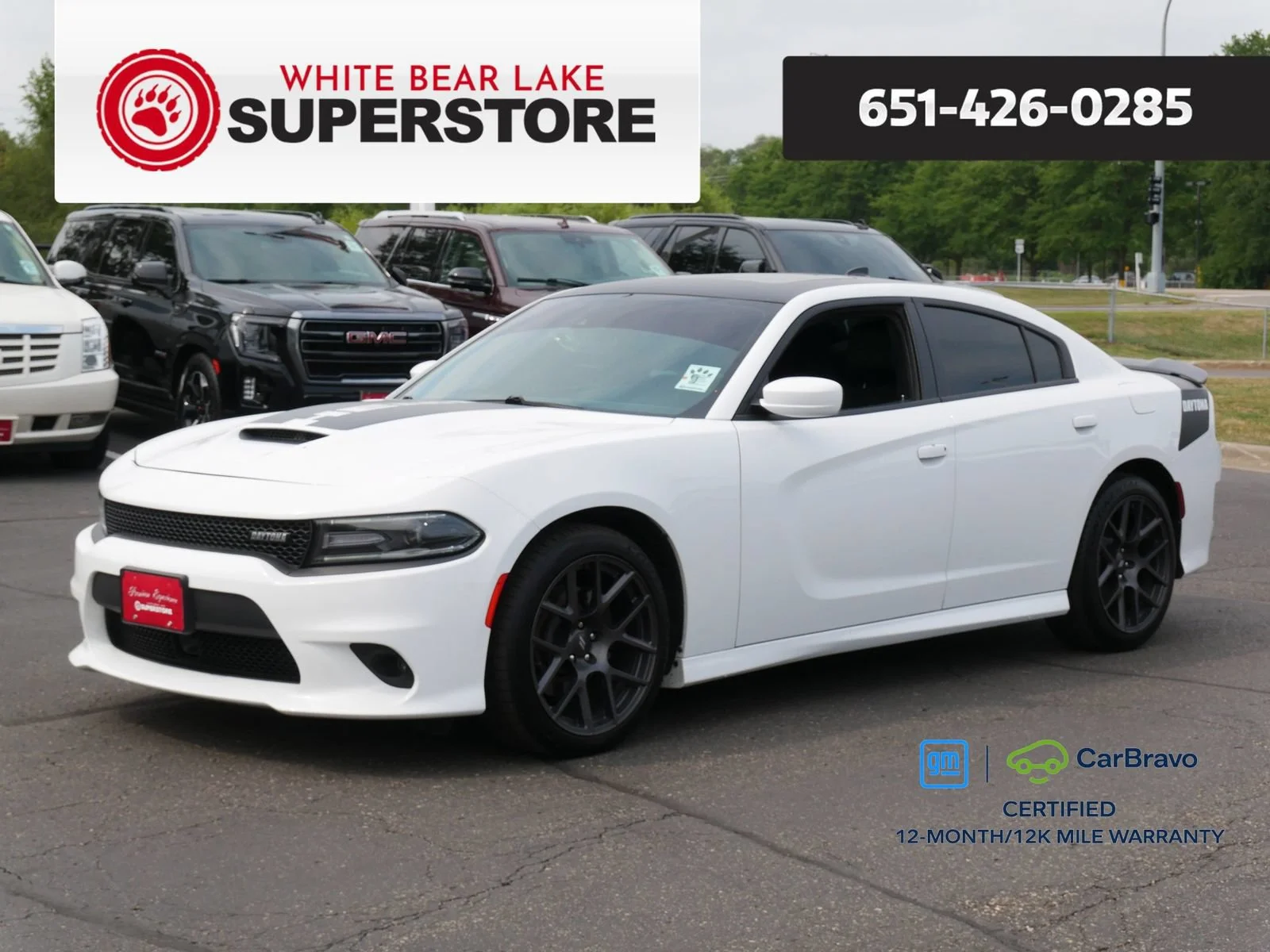Used 2019 White Dodge R/T RWD image 1
