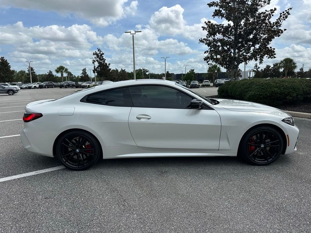 Certified Used 2022 Mineral White Metallic BMW 430i image 6