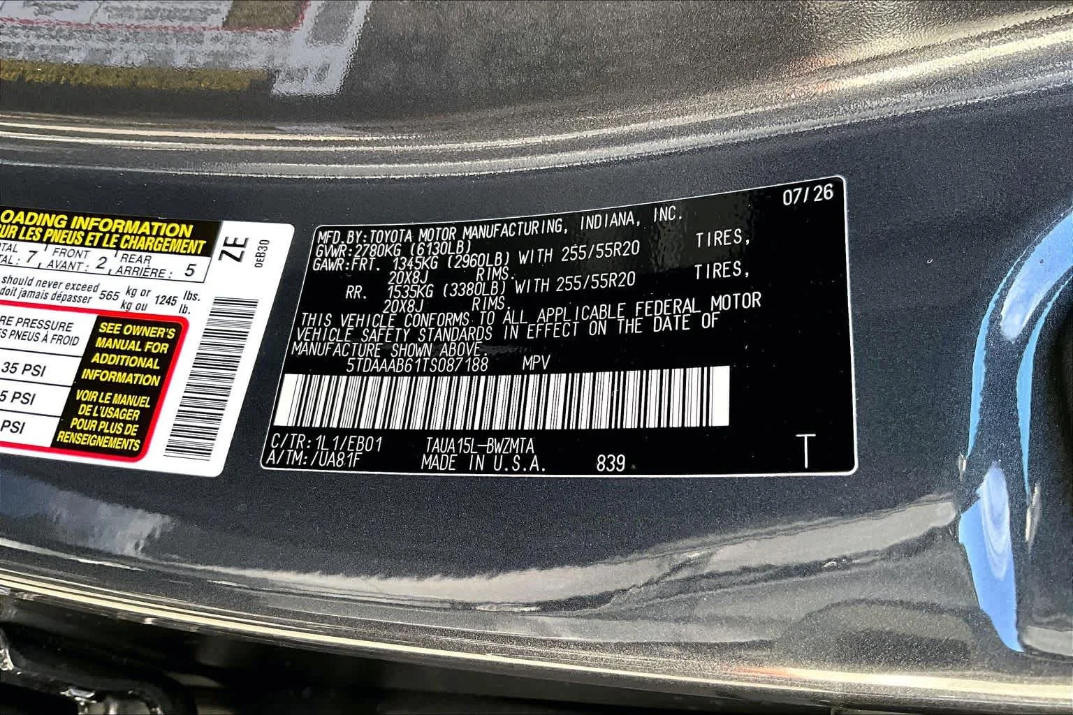 New 2026 Cloudburst Gray Lexus PREMIUM AWD image 17