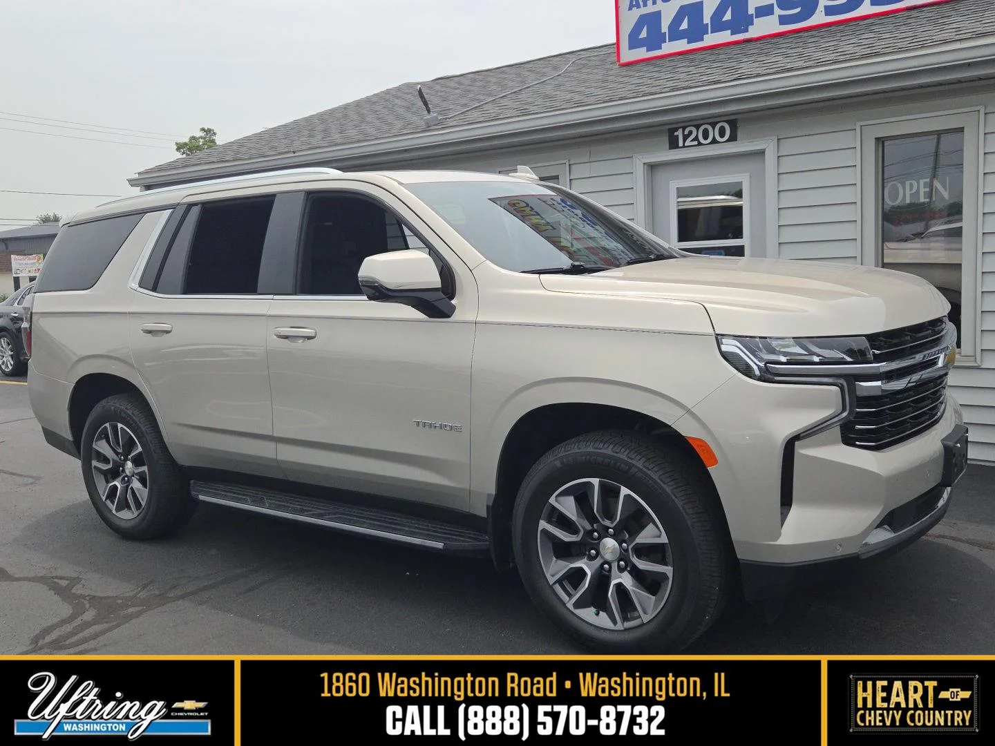 Used 2021 EMPIRE BEIGE METALLIC Chevrolet LT image 1