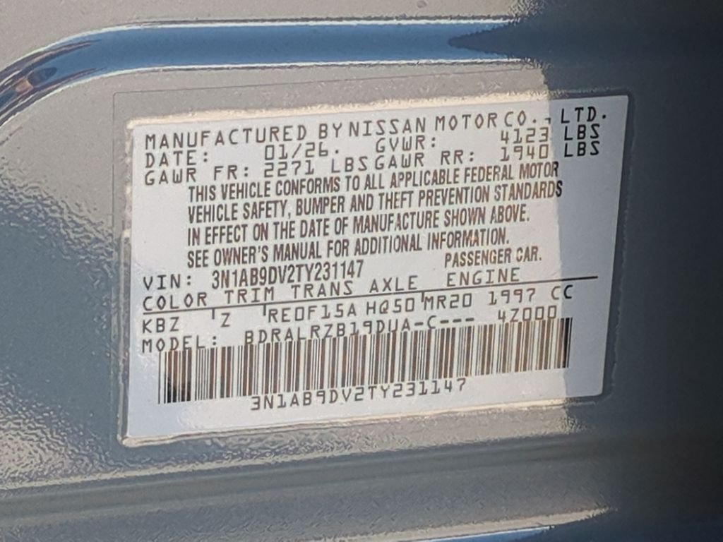 New 2026 Atlantic Gray Metallic Nissan SR image 21