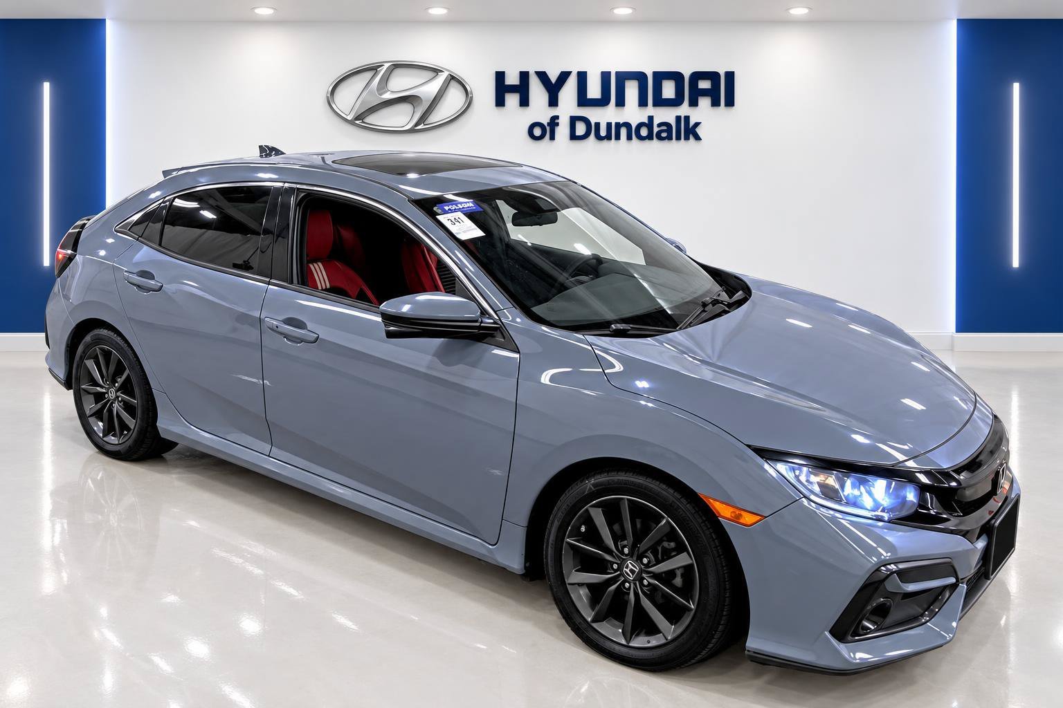 Used 2020 Gray Honda EX image 3