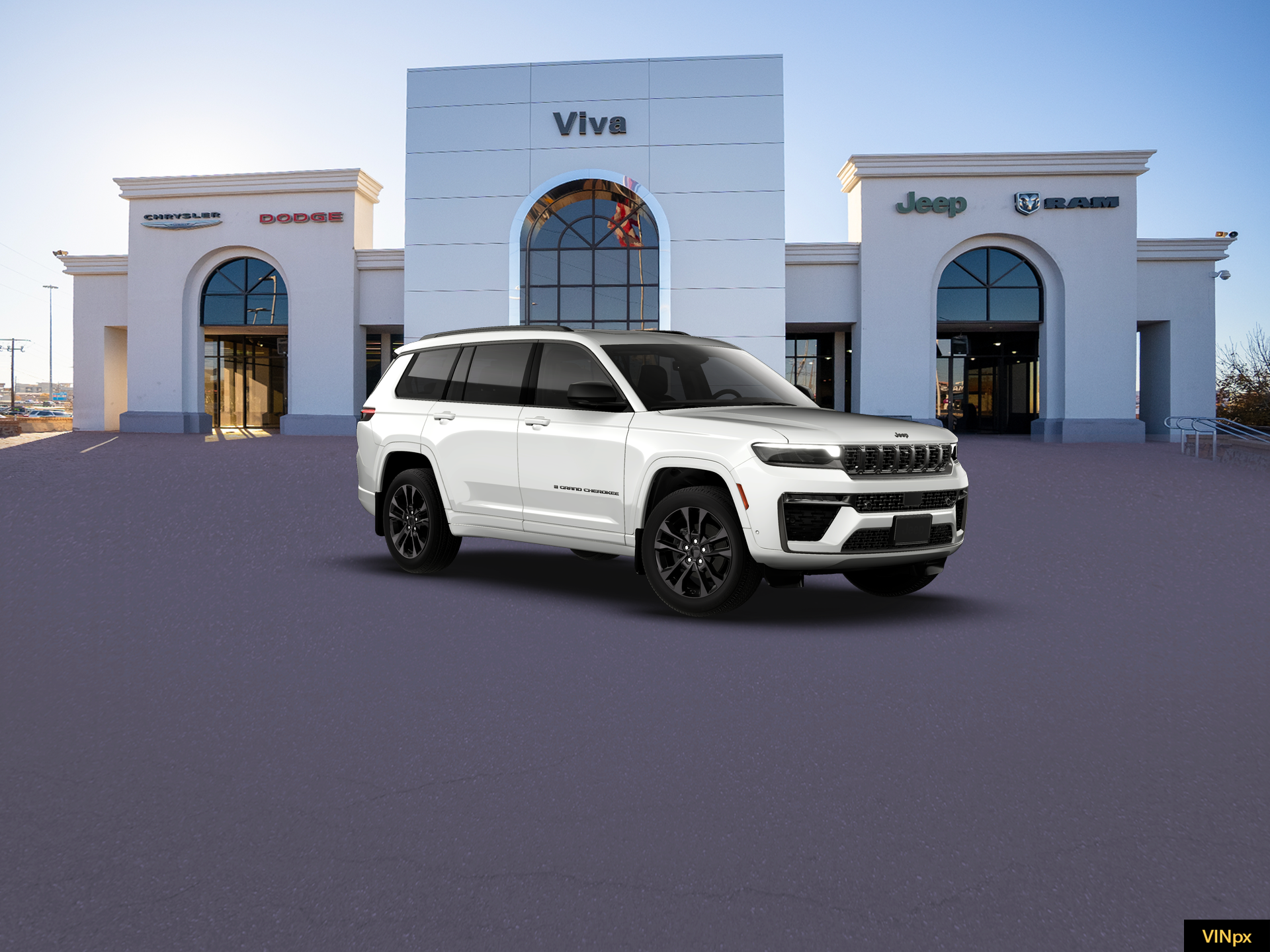 New 2026 Bright White Clear-Coat Exterior Paint Jeep Limited image 11