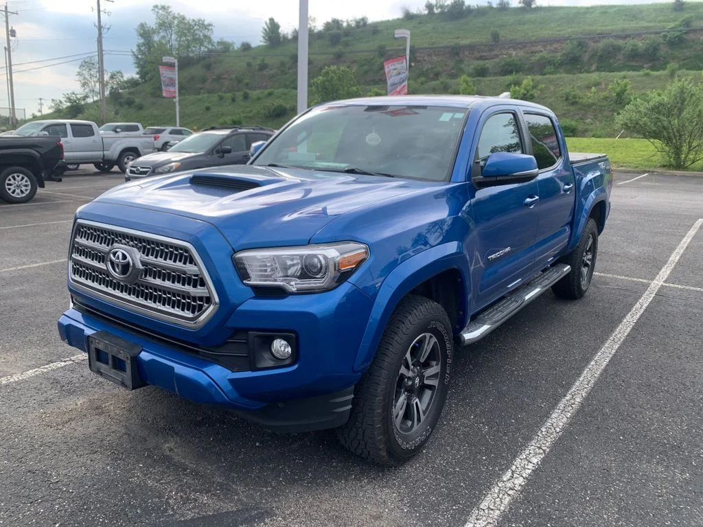 Used 2017 Blue Toyota TRD Sport image 7