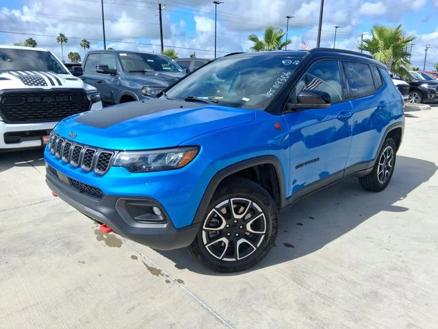 Used 2024 Blue Jeep Trailhawk image 3