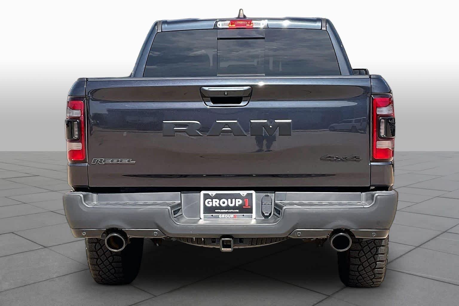 Used 2019 Maximum Steel Metallic Clearcoat Ram Rebel image 5