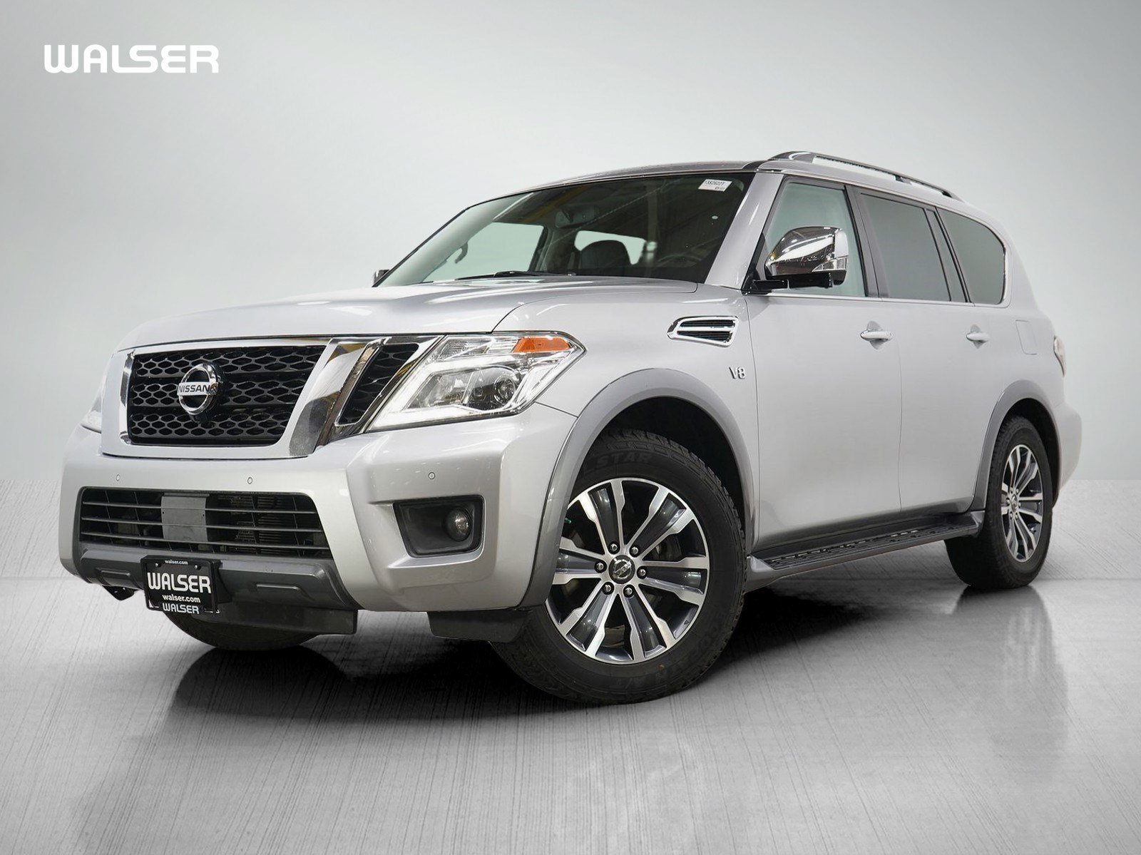 Used 2019 Brilliant Silver Metallic Nissan Sl image 1
