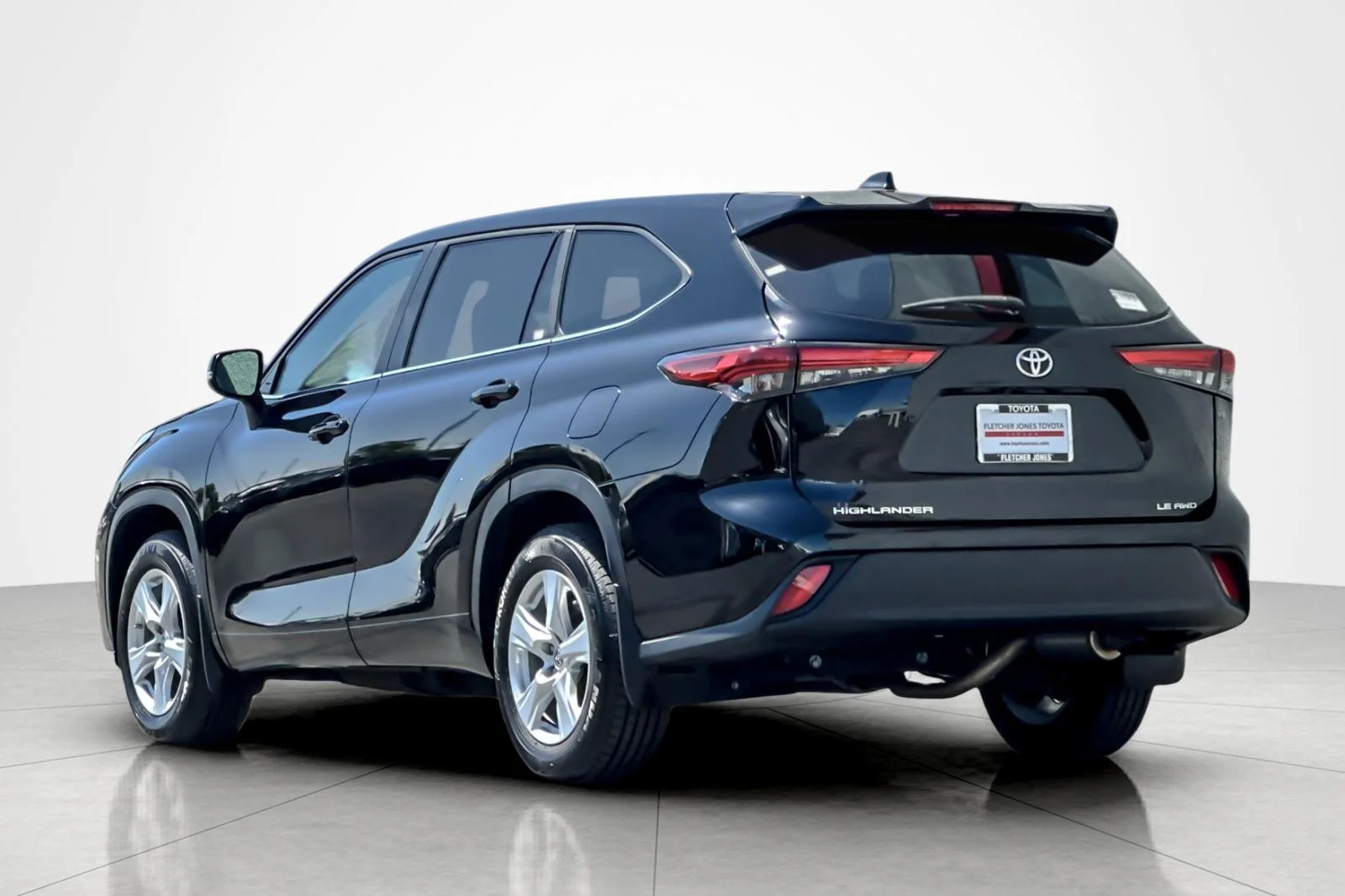 Used 2023 MIDNIGHT BLACK Toyota LE image 3