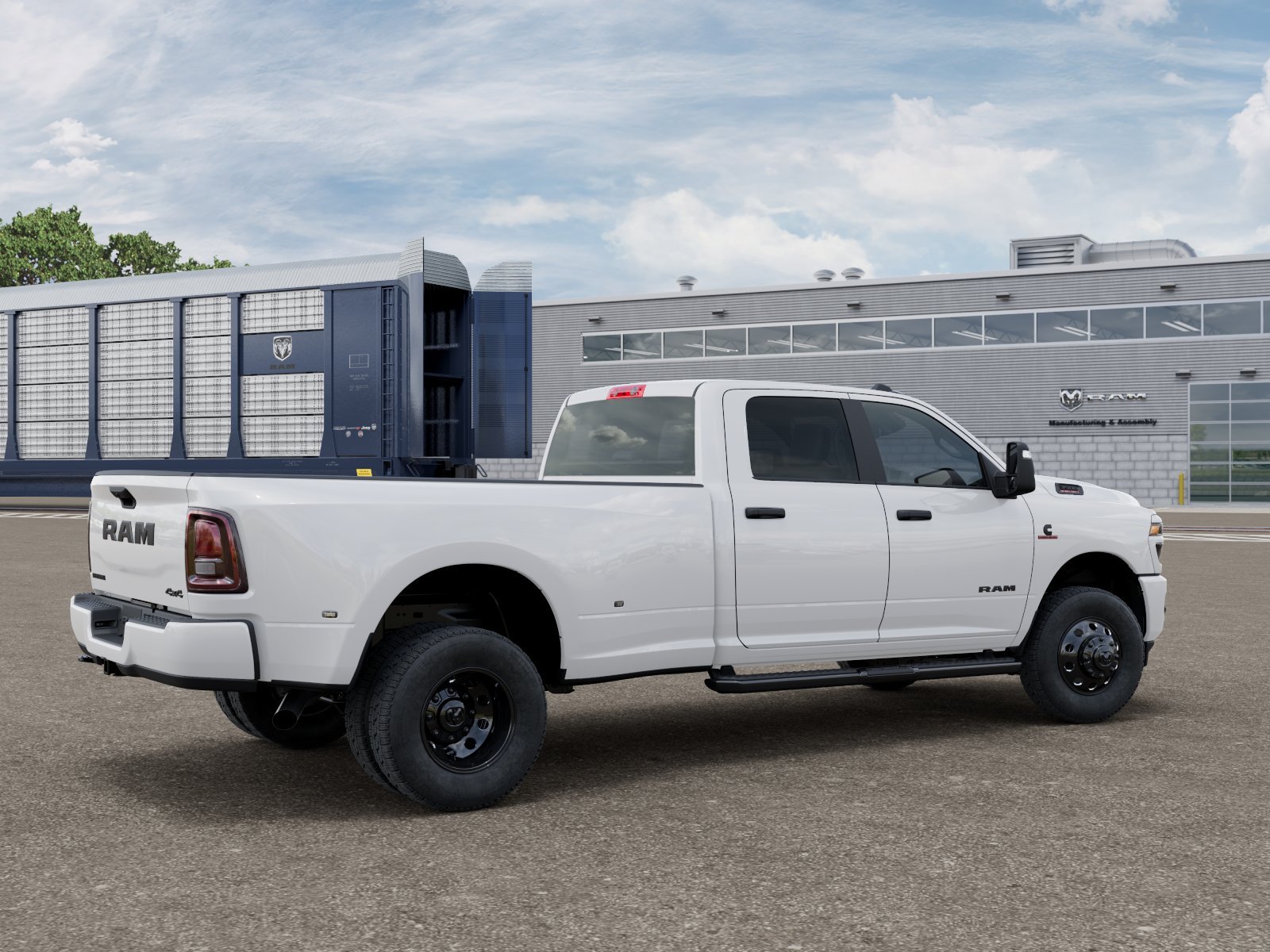 New 2026 Bright White Clearcoat RAM BIG HORN image 2