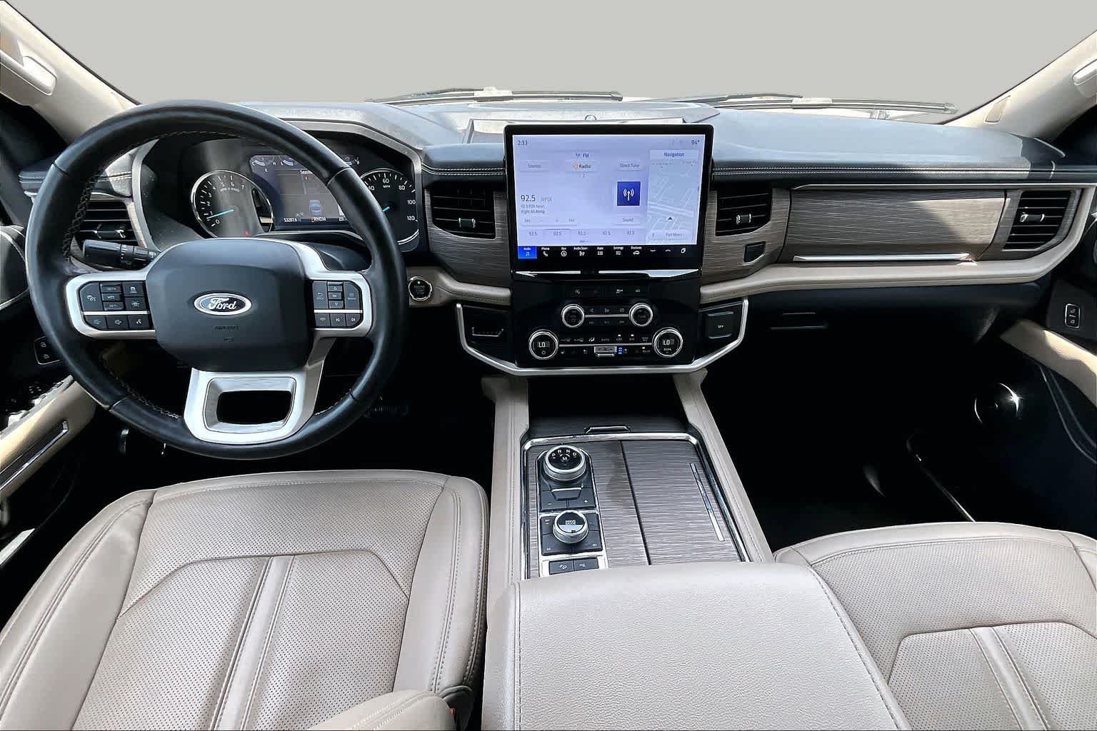 Used 2024 Dark Matter Gray Metallic Ford Limited image 25