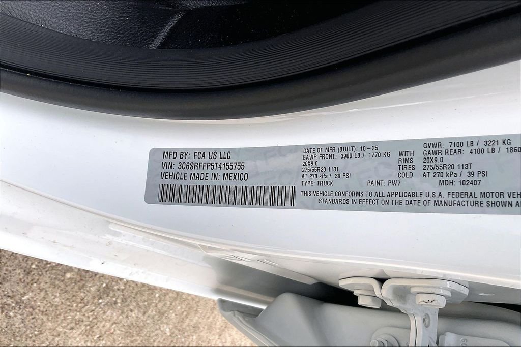 New 2026 Ram 1500 Big Horn/Lone Star 4D Crew Cab