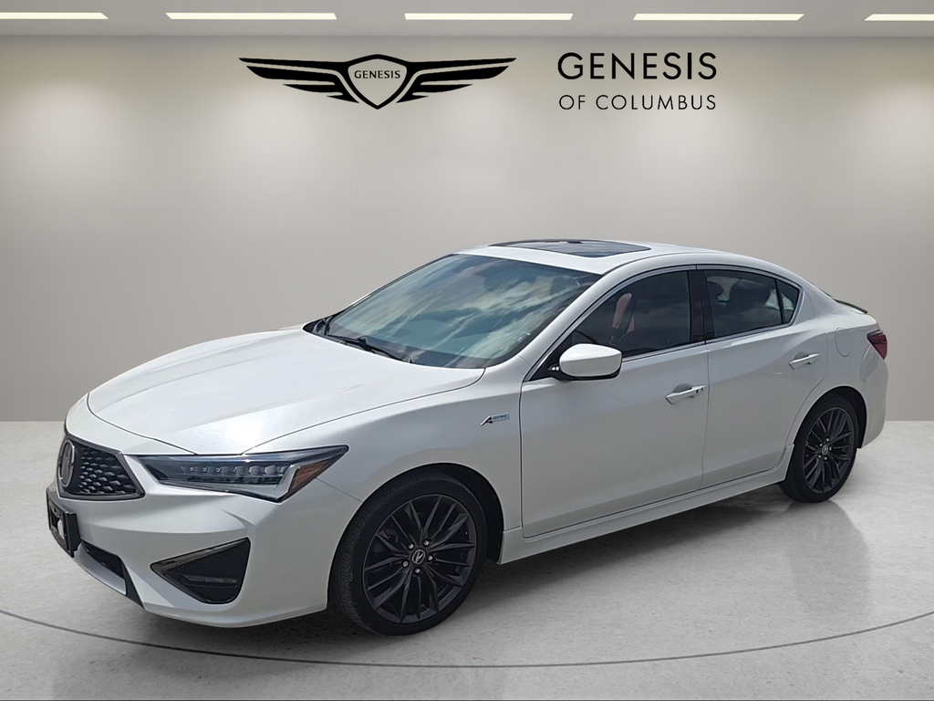 Used 2021 White Acura Premium and A-SPEC Packages image 1