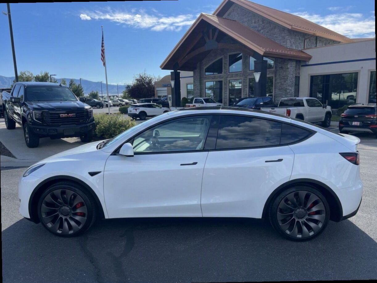 Used 2023 Tesla Model Y Performance with VIN 7SAYGDEF5PF772432 for sale in Logan, UT