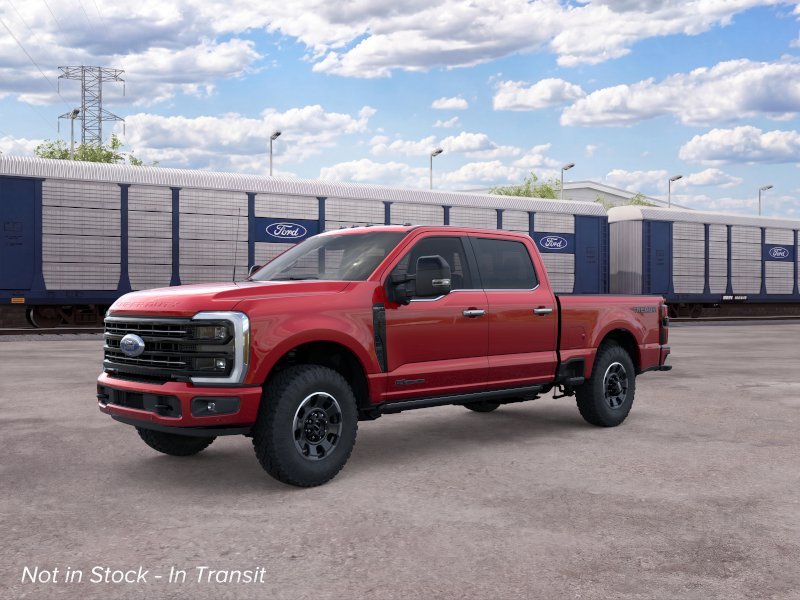 New 2026 Ruby Red Metallic Tinted Clearcoat Ford F-250® Platinum® image 1