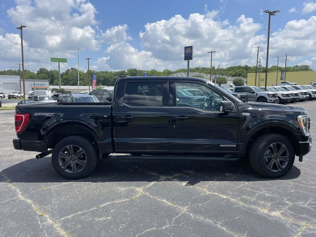 Certified Used 2023 Black Metallic Ford XLT image 2