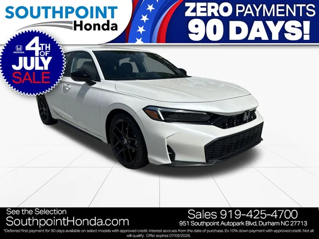 2026 Honda Civic Sport