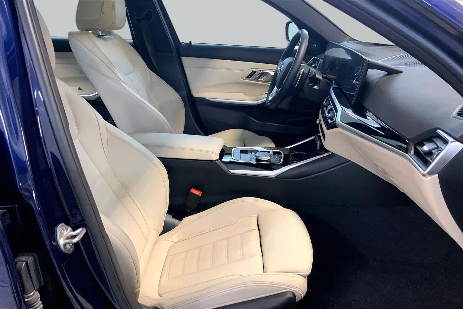 Certified Used 2023 Tanzanite Blue II Metallic BMW 330e xDrive image 8