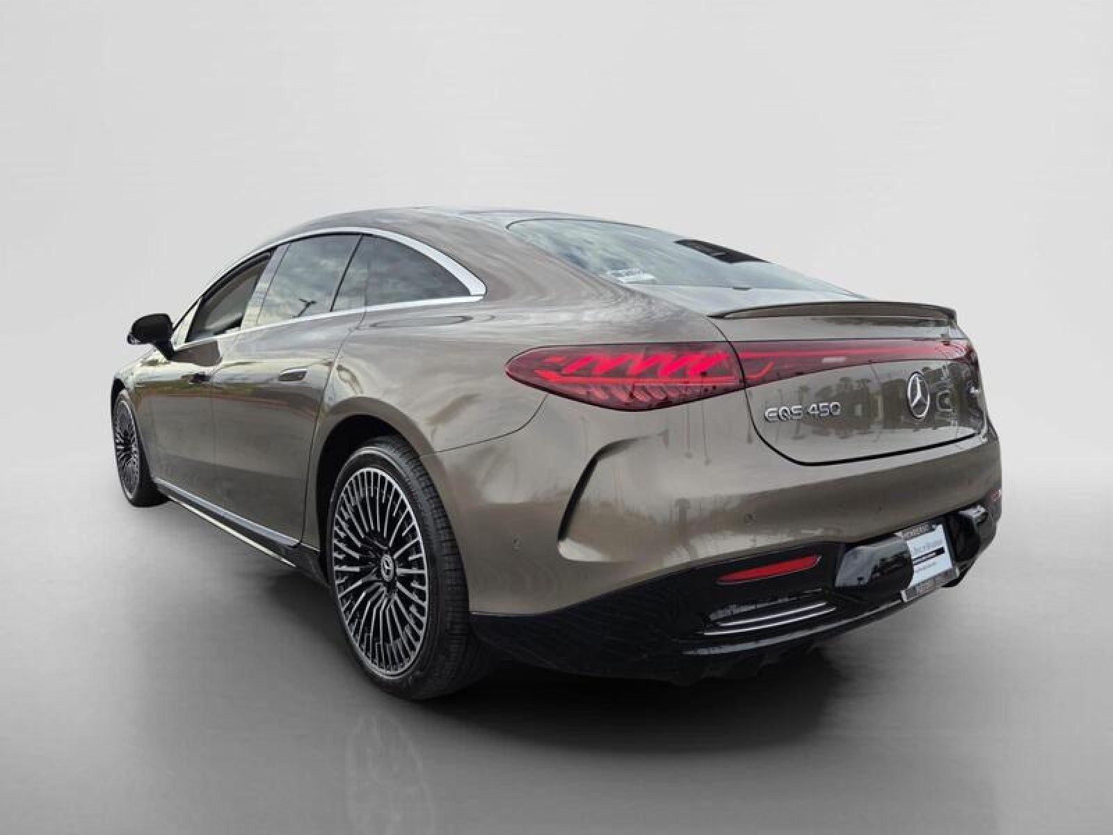 Certified Used 2024 Sonoran Brown Metallic Mercedes-Benz EQS 450 image 3