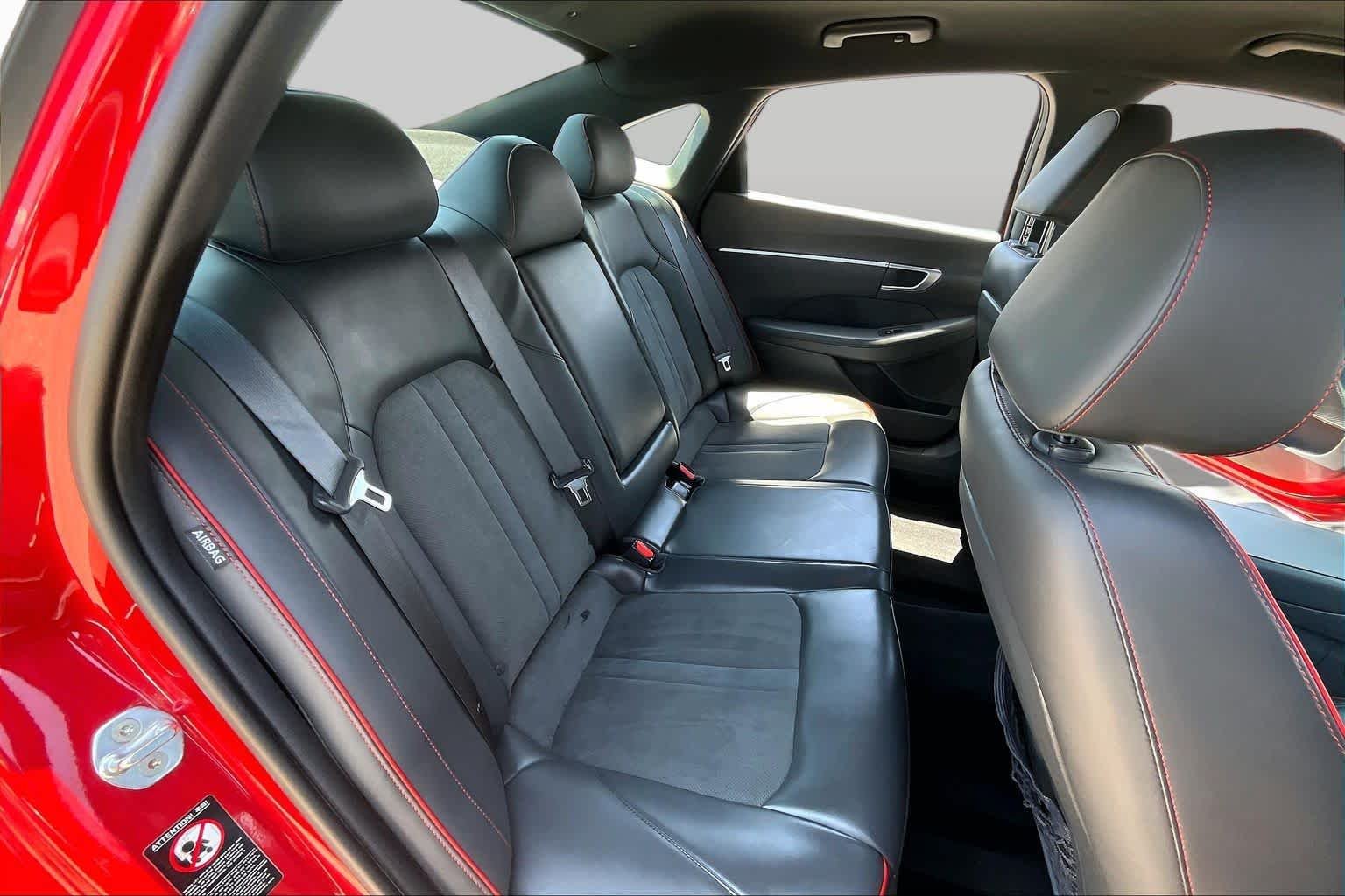 Used 2021 Calypso Red Hyundai SEL Plus image 19