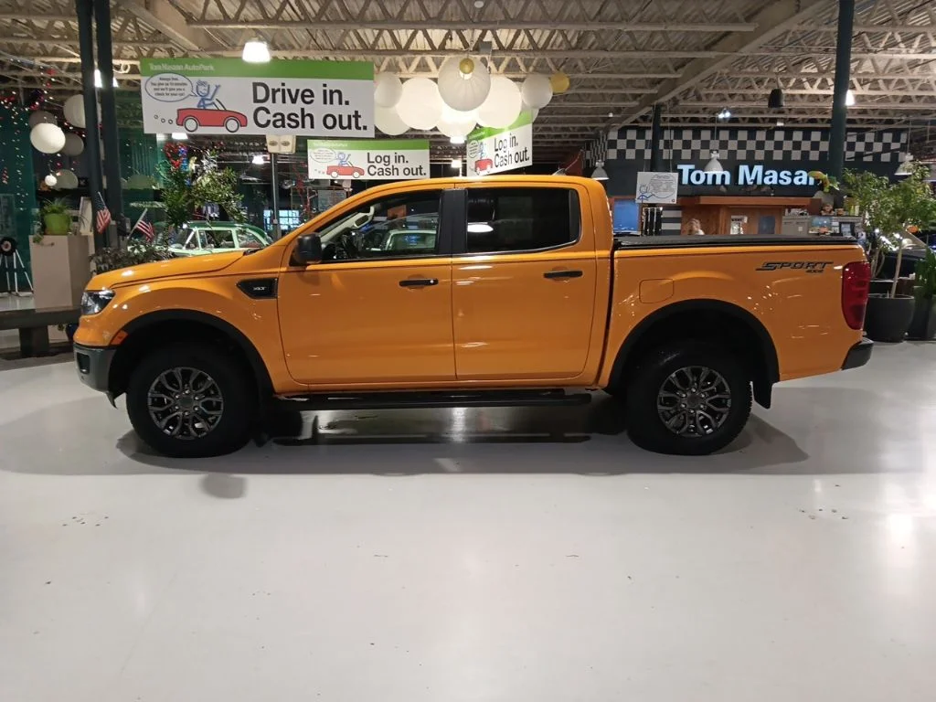 Used 2021 Orange Metallic Ford XLT image 14