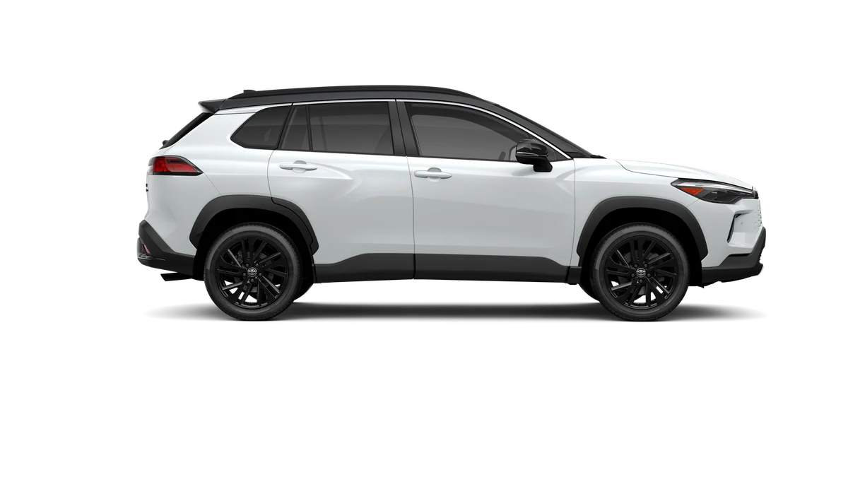 New 2026 Wind Chill Pearl with Jet Black roof Toyota Hybrid XSE image 12