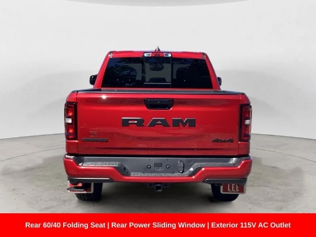 New 2026 Molten Red Ram BIG HORN CREW CAB 4X4 5