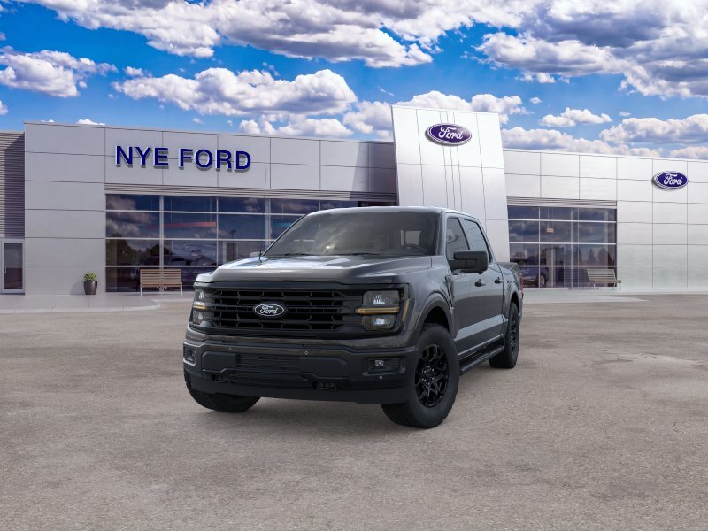 New 2026 Agate Black Metallic Ford XLT image 3