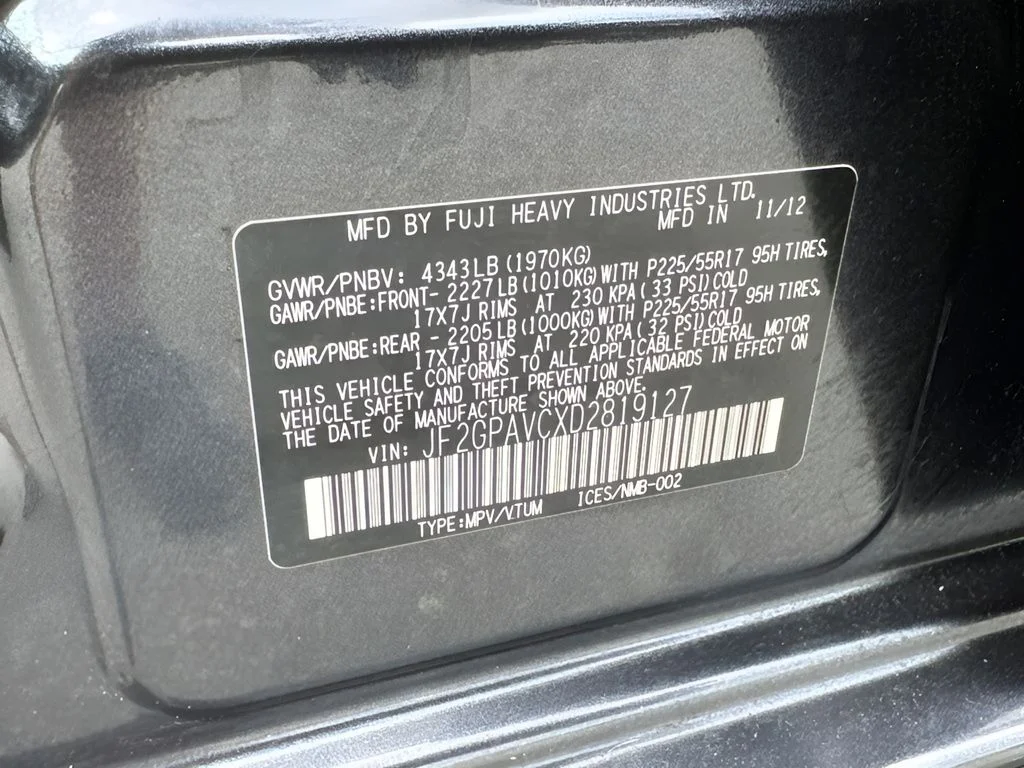 Used 2013 Gray Subaru 2.0i Premium image 28