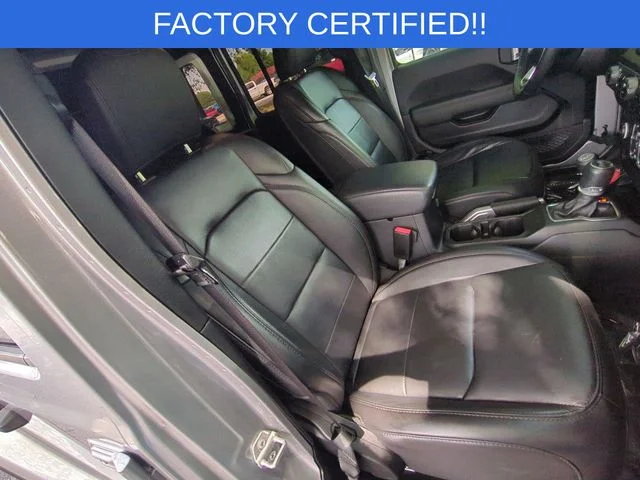 Used 2021 Silver Jeep Unlimited Sahara Altitude image 34