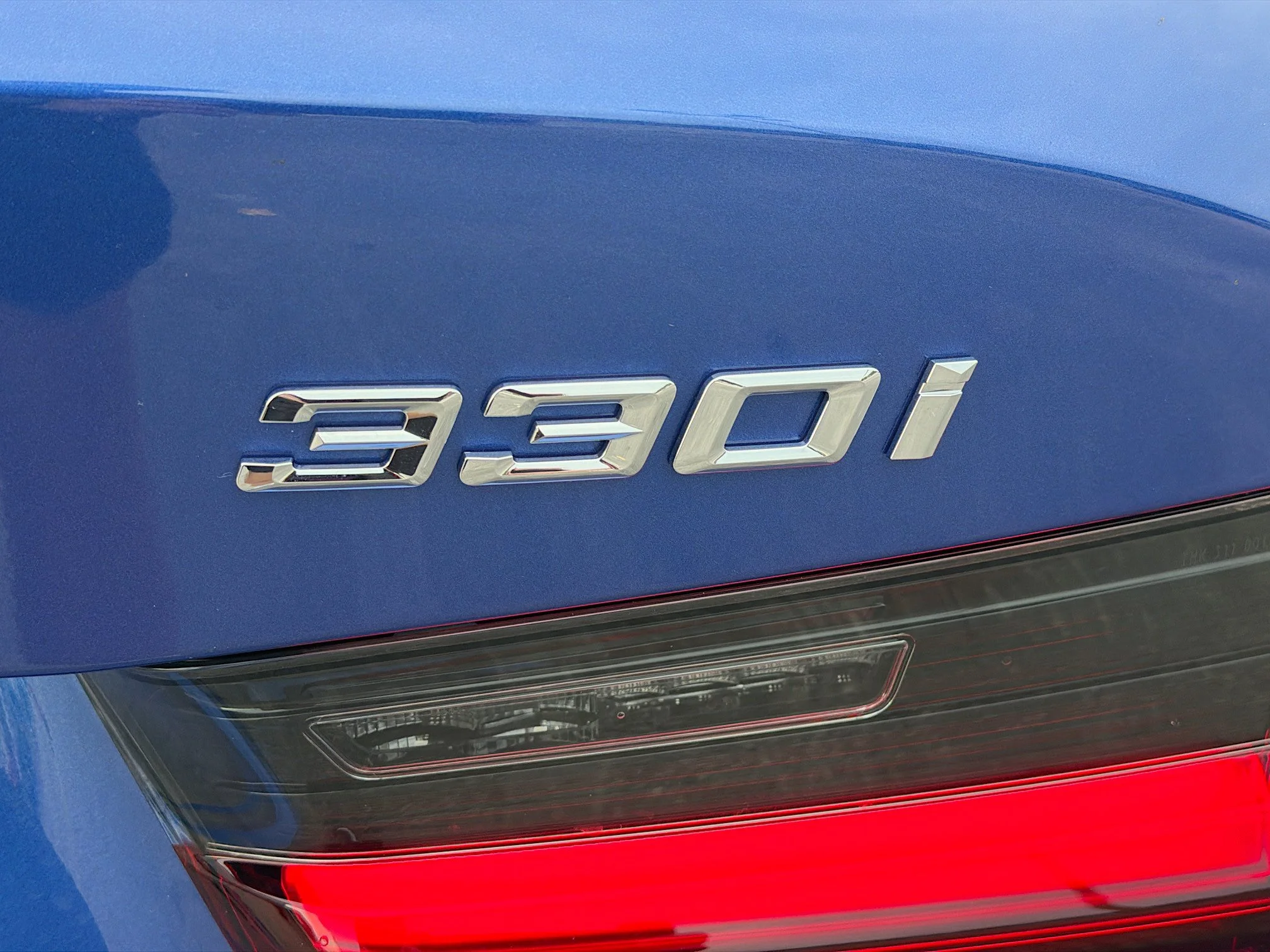 New 2026 Portimao Blue Metallic BMW 330i image 11