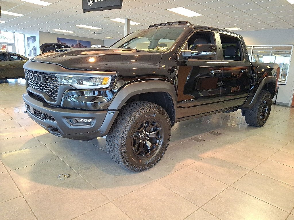 New 2026 Diamond Black Crystal Pearl-Coat Exterior Paint RAM RHO image 3