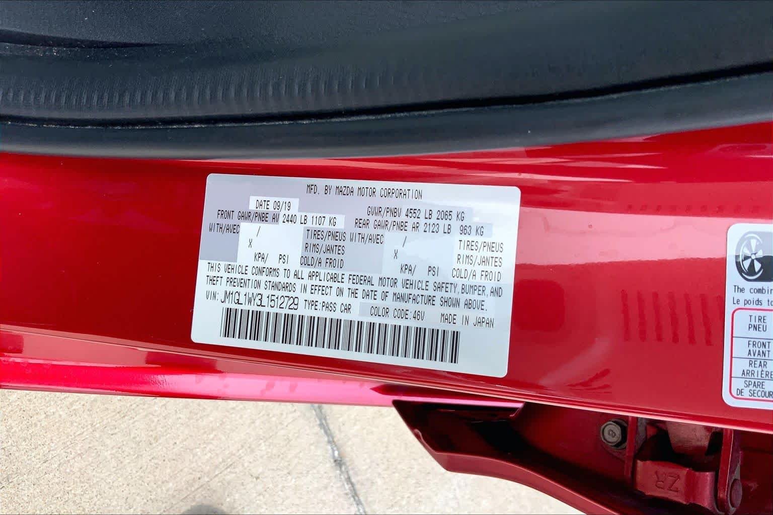 Used 2020 Soul Red Crystal Metallic Mazda Grand Touring Reserve image 32