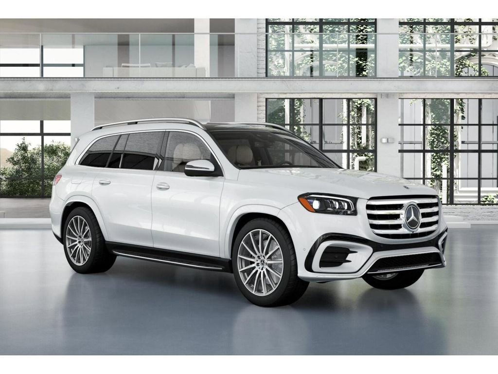 New 2026 MANUFAKTUR Moonlight White Metallic Mercedes-Benz GLS 450 image 53