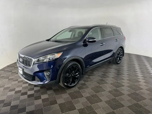 Used 2020 Blue Kia EX image 5