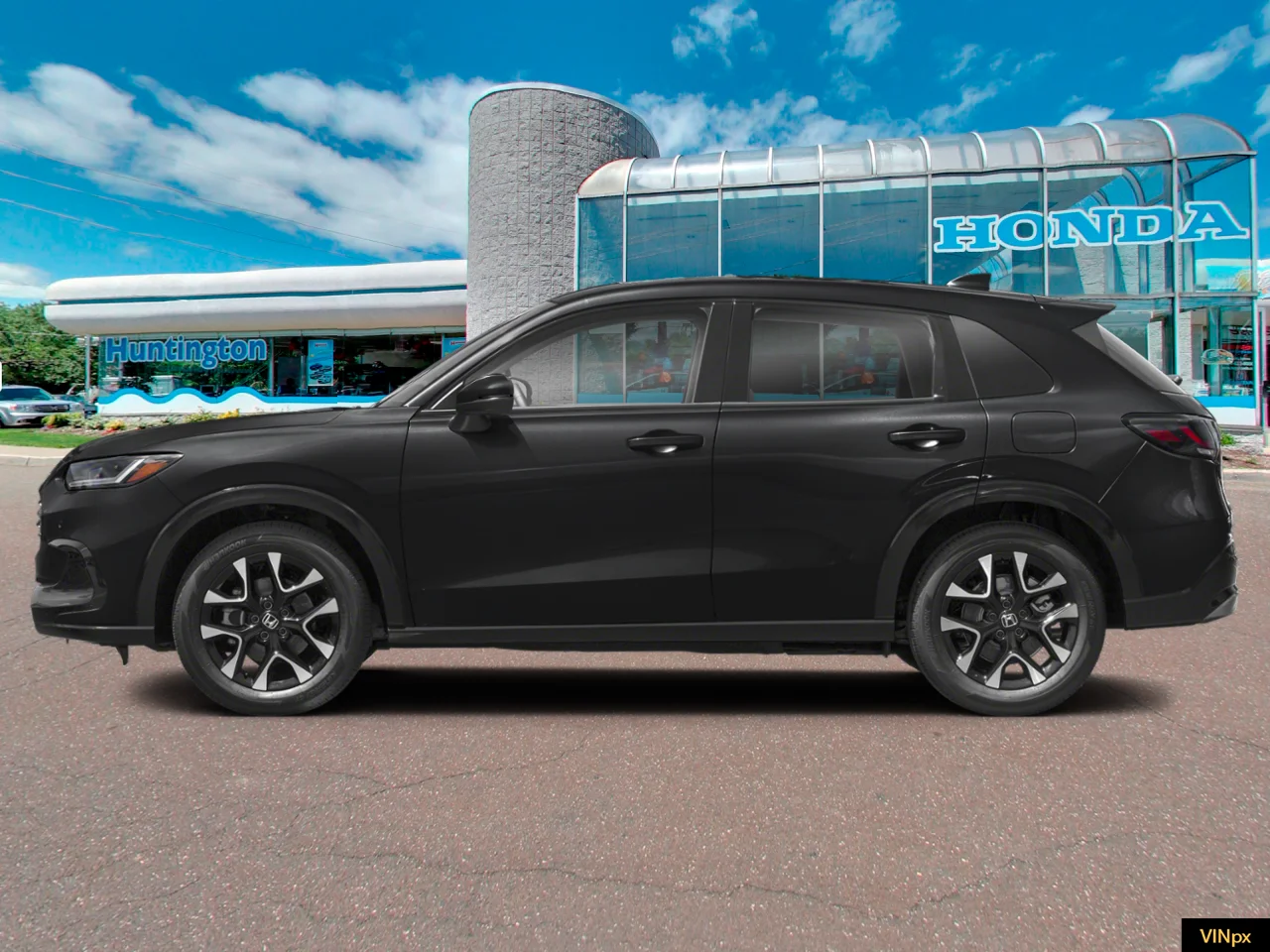 New 2027 Black Honda EX- AWD image 3