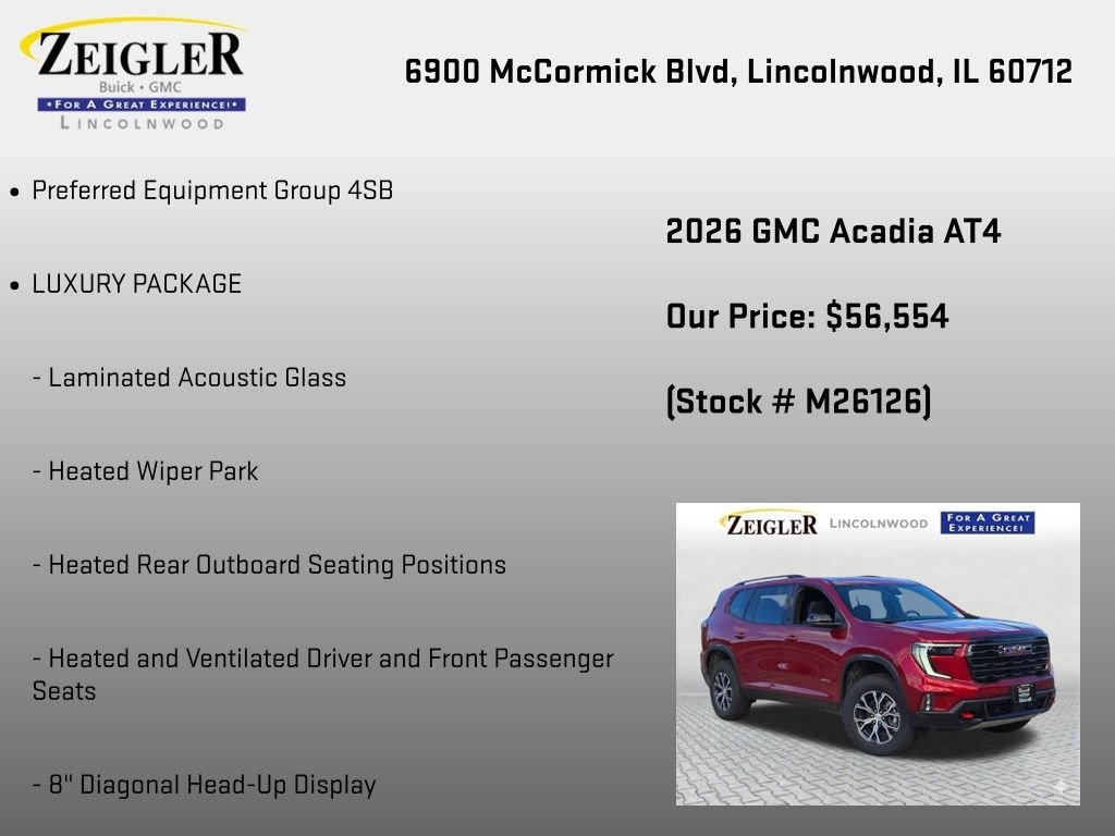 2026 GMC Acadia AT4 - Photo 6