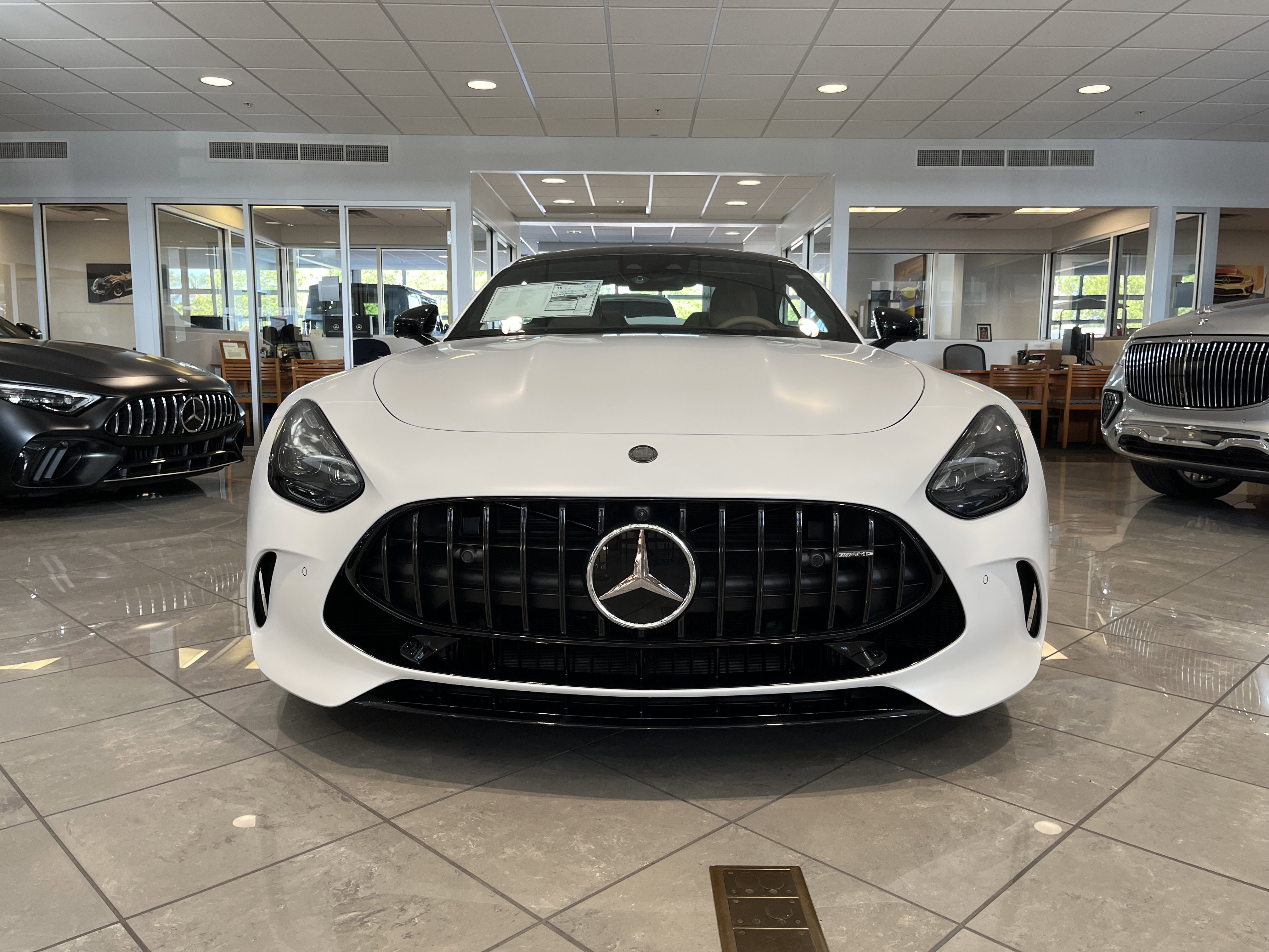 New 2026 MANUFAKTUR Moonlight White Magno Mercedes-Benz AMG® GT 55 image 8