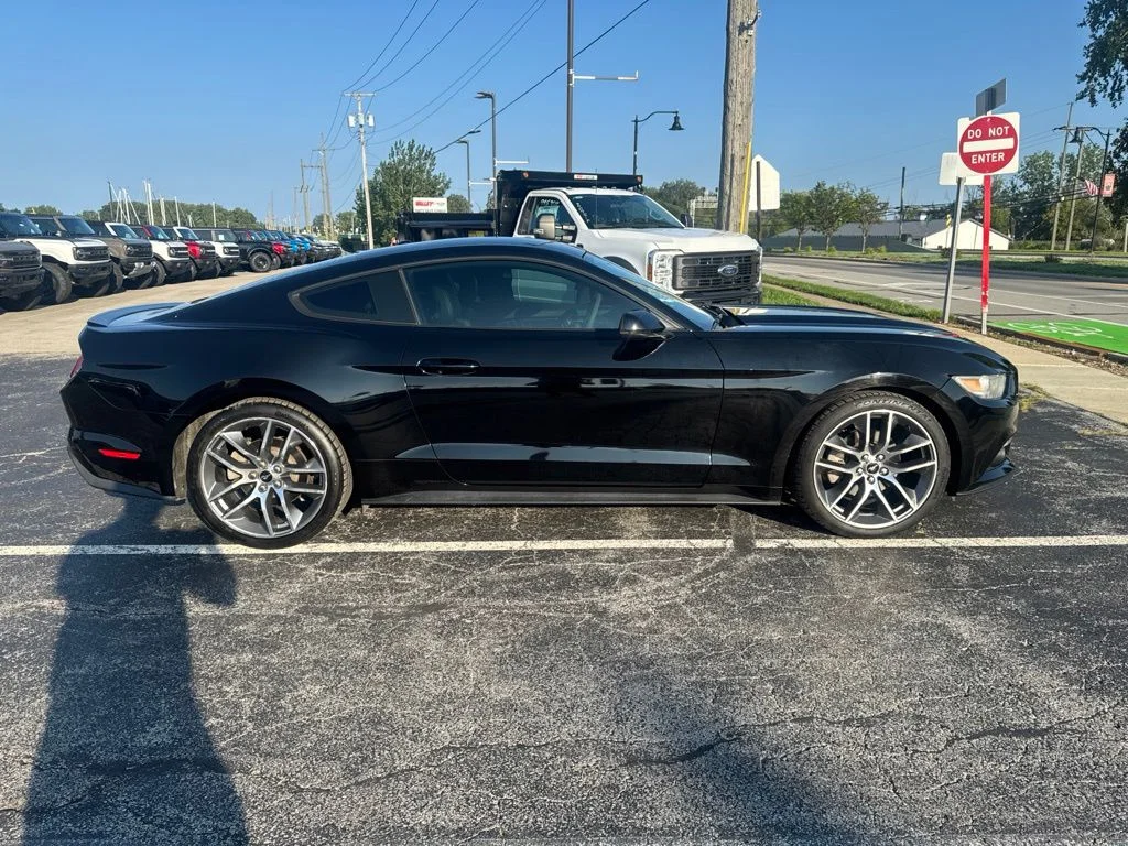 Used 2015 Ford Mustang EcoBoost Premium with VIN 1FA6P8THXF5349027 for sale in Huron, OH