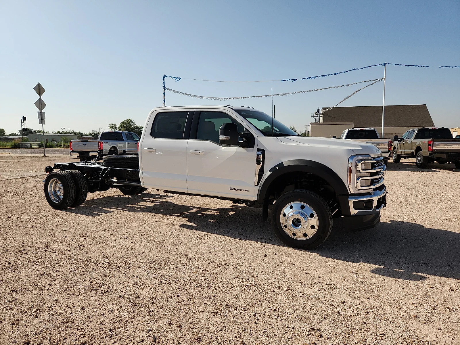 New 2026 Star White Metallic Tri-Coat Ford LARIAT image 8