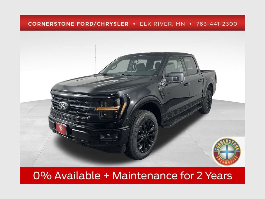 New 2026 Black Ford XLT image 1
