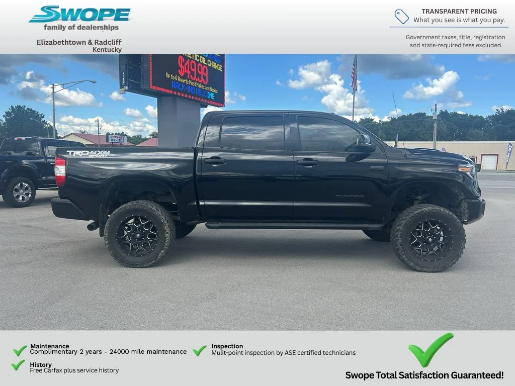 Used 2019 Midnight Black Metallic Toyota SR5 image 3