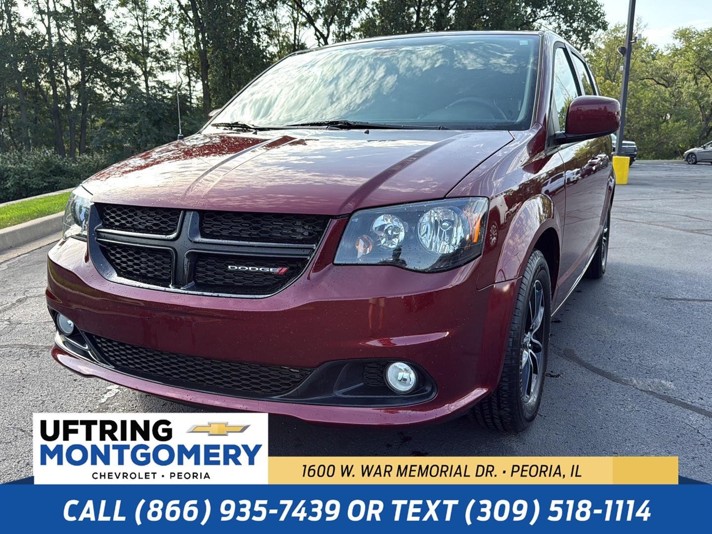 Used 2019 Octane Red Pearlcoat Dodge SE Plus image 1
