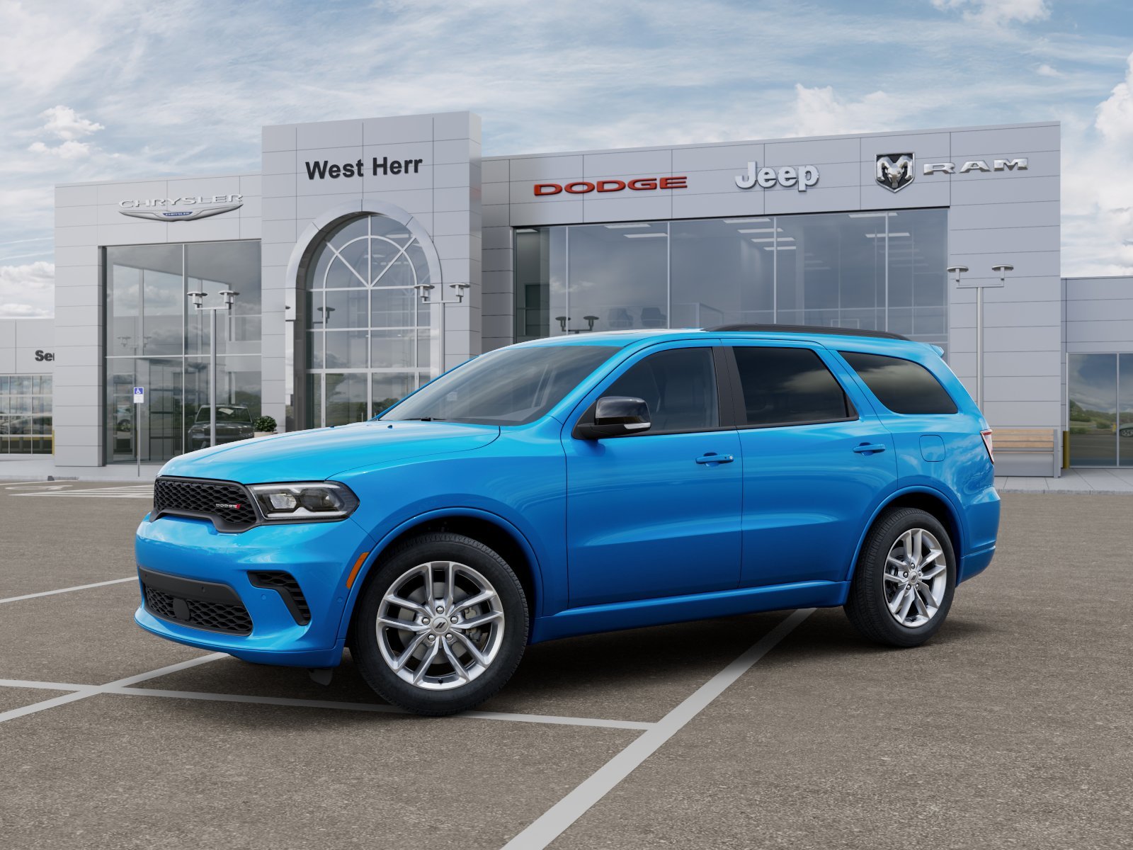 New 2026 B5 Blue Exterior Paint Dodge DURANGO GT PLUS AWD image 28
