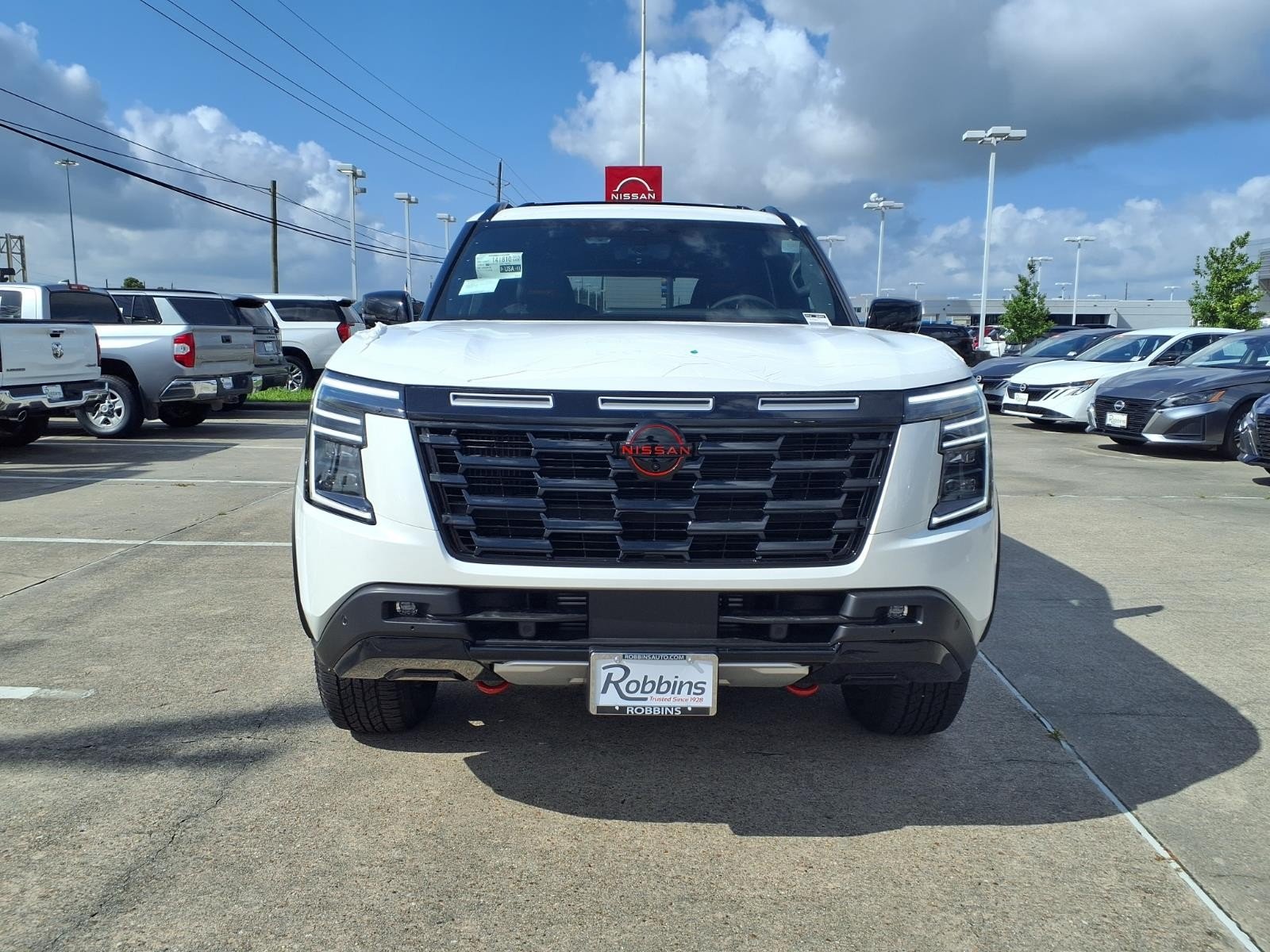 2026 Nissan Armada PRO-4X® White at Robbins Nissan