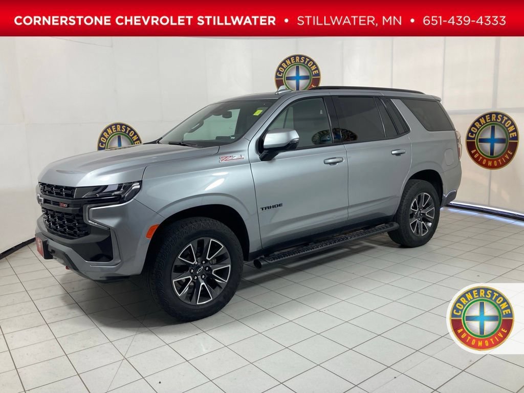 Used 2023 Sterling Gray Metallic Chevrolet Z71 image 1