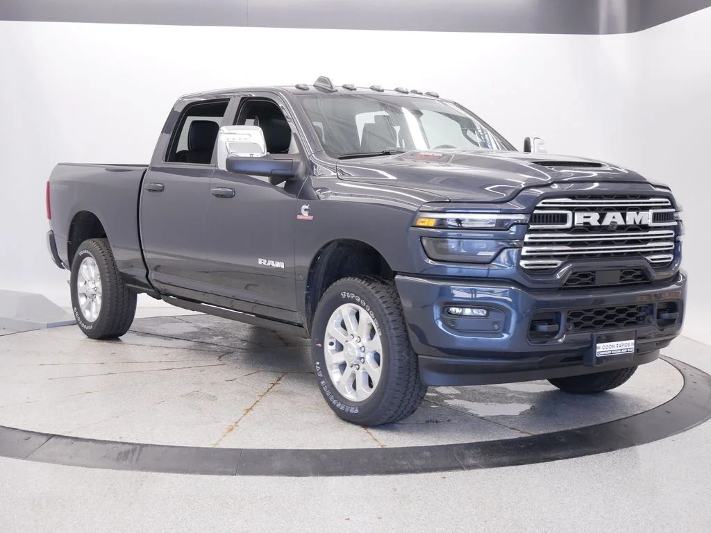 New 2026 Forged Blue Metallic Exterior Paint Ram Laramie image 9