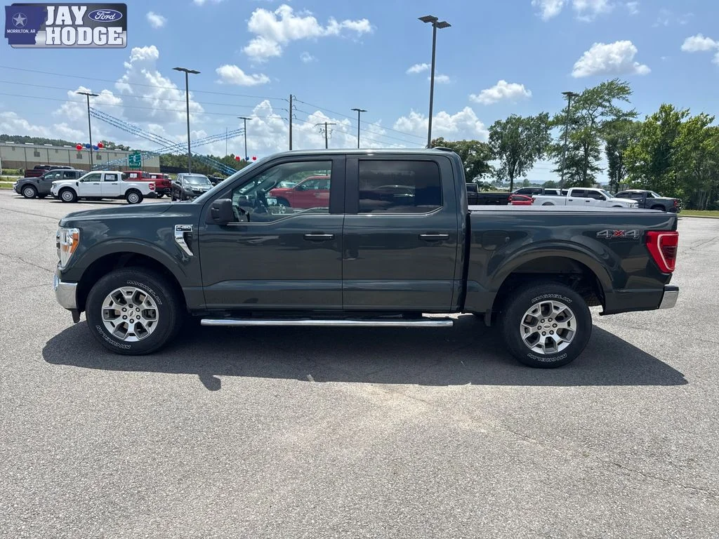 Certified Used 2021 Guard Metallic Ford XLT image 3