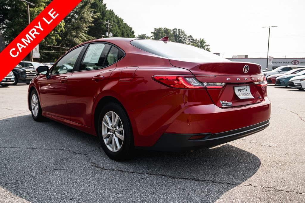 Certified Used 2025 Red Toyota LE image 5